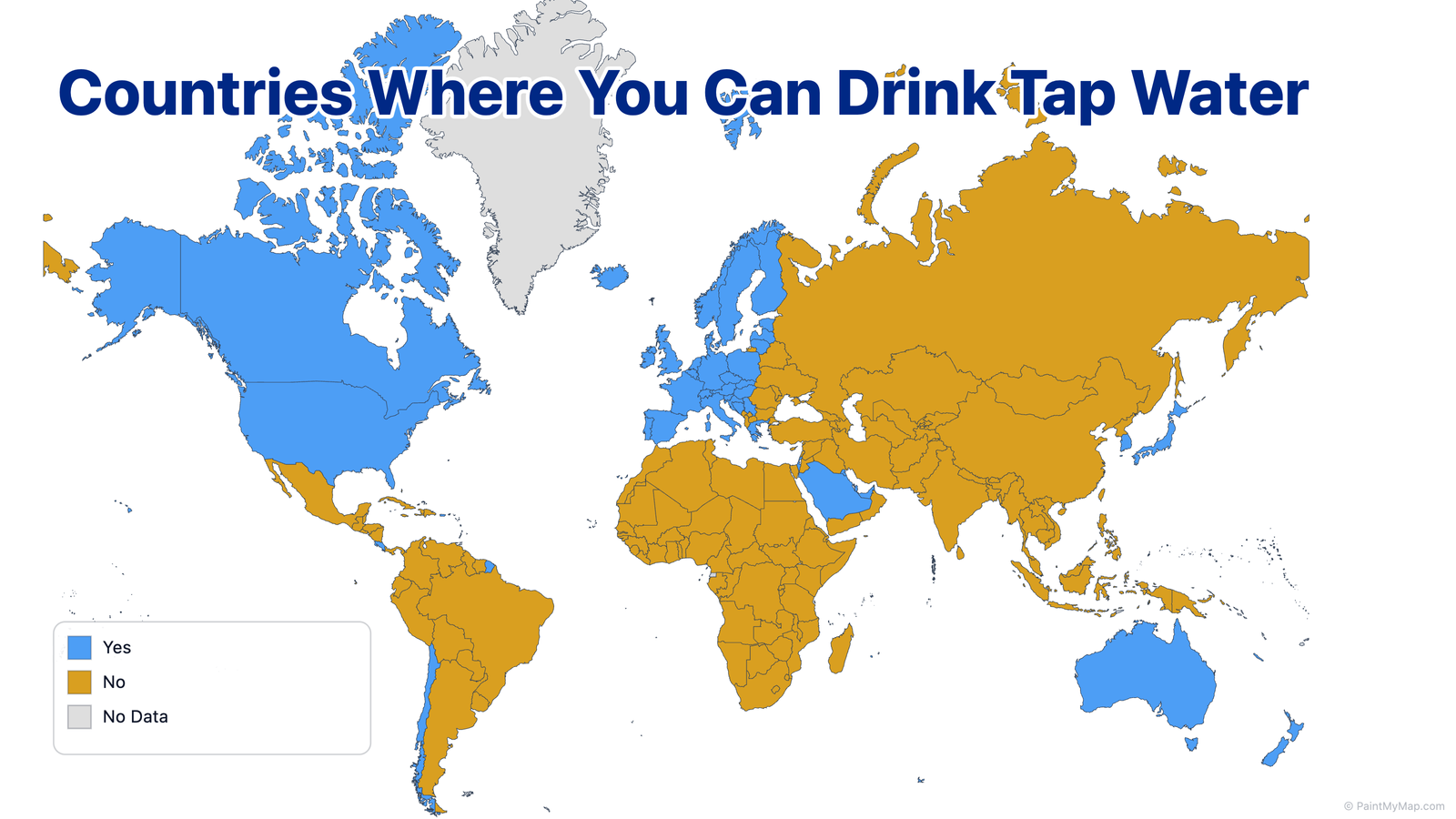 Countries Where You Can Drink Tap Water